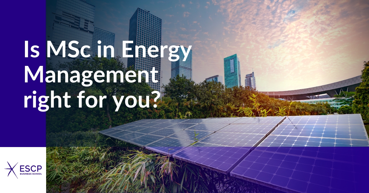 MSc in Energy Management | ESCP London
